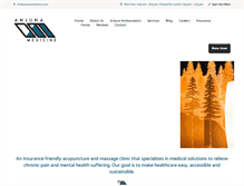 Tablet Screenshot of anjunamedicine.com